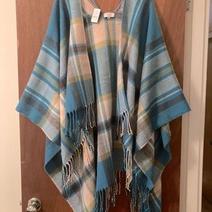 LOFT warm shawl wrap